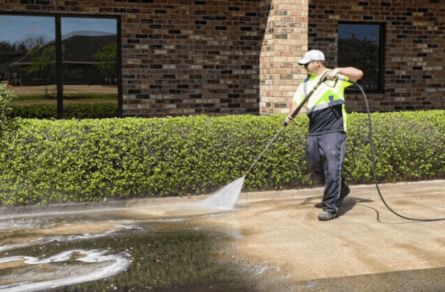 commercial concrete cleaning in oklahoma city